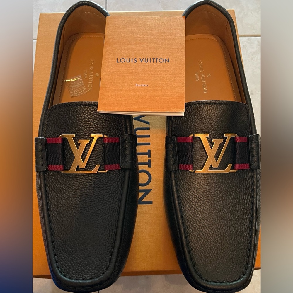 Brand new never worn Louis Vuitton Monte Carlo men’s loafer’s men size US 9